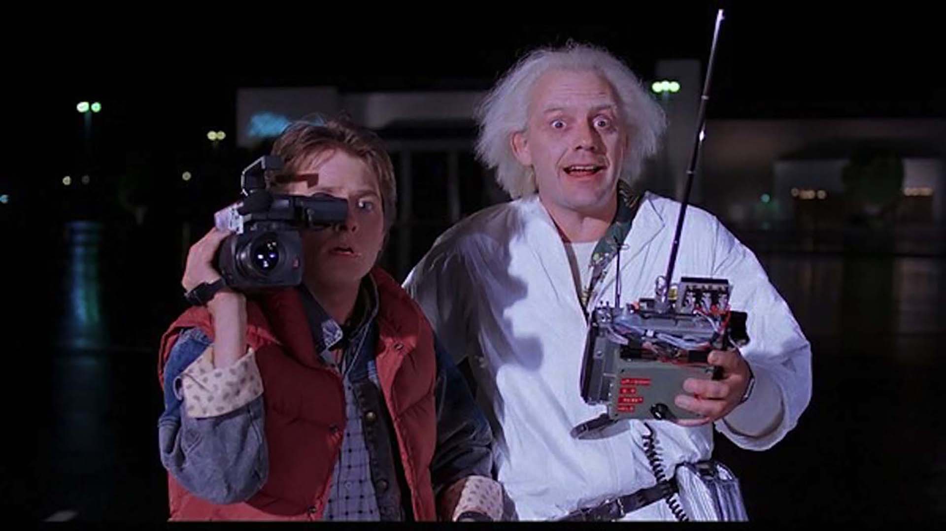 Back to the Future Marty Doc with Camcorder