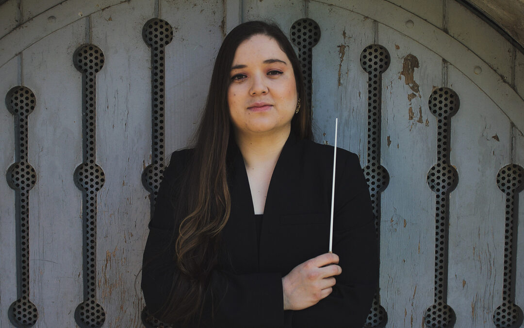 Conductor Ana Maria Patino Osorio portrait 6 by Oscar Bernal