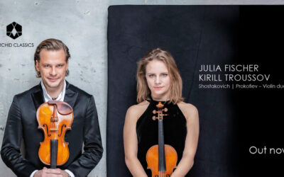 Julia Fischer & Kirill Troussov’s New Album “Violin Duos” Reaches No. 1 on Apple Music’s Classical Charts